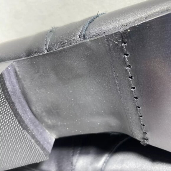 NEW LADUCA Mens Edward Black Oxford Dance Shoes Size 9 Tap Hard Sole Black - Picture 6 of 7